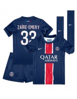 Paris Saint-Germain Warren Zaire-Emery #33 Kotipaita Lasten 2024-25 Lyhythihainen (+ shortsit)